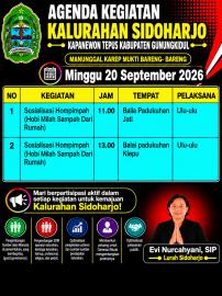 AGENDA 20 SEPTEMBER 2026